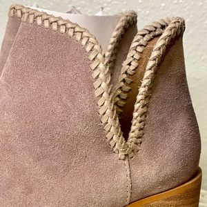 FRYE Braided Booties